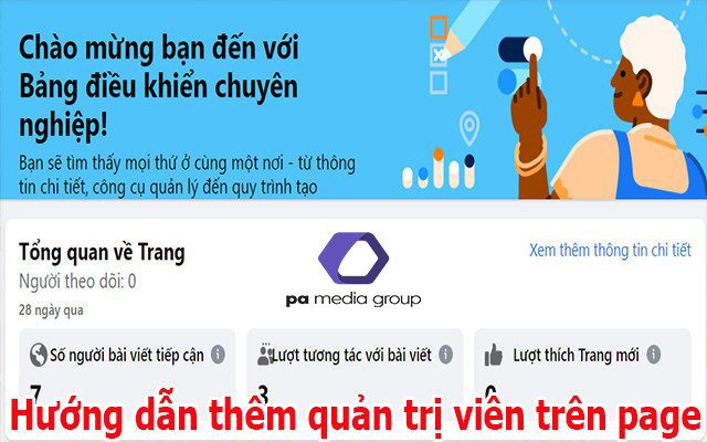 Hướng dẫn thêm quyền truy cập trang Fanpage Facebook giao diện mới?