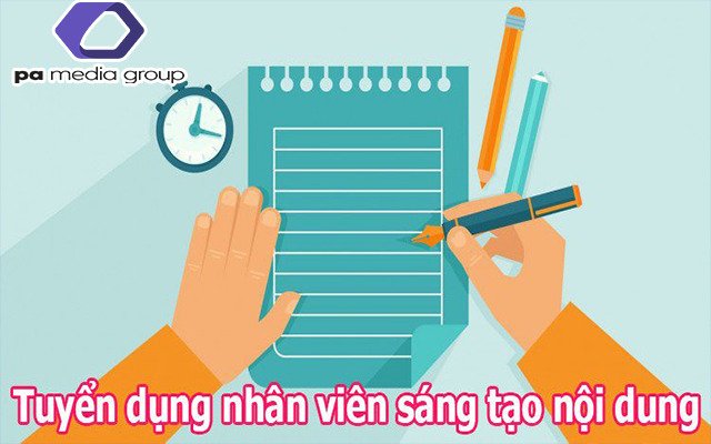 Tuyển dụng nhân viên sáng tạo nội dung SEO web tháng 11