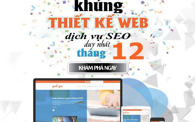 Ưu đãi thiết kế web và dịch vụ SEO tháng 12 tại P.a Việt Nam Digital (Đón Giáng Sinh)