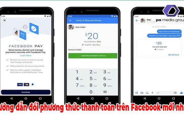 Hướng dẫn đổi phương thức thanh toán trên Facebook mới nhất
