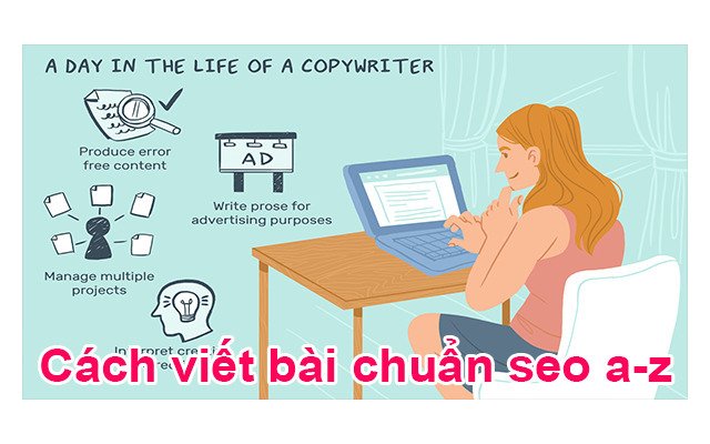 Hướng dẫn viết bài chuẩn Seo từ A đến Z