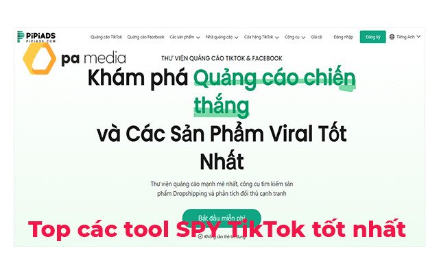 Top các tool SPY TikTok tốt nhất để tìm kiếm sản phẩm Trending?
