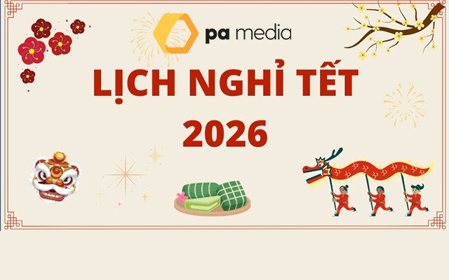 Thông báo lịch nghỉ tết Nguyên Đán 2023
